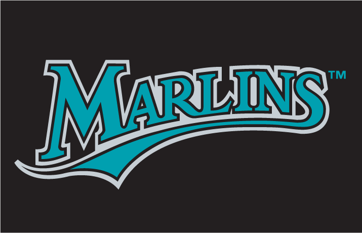 Florida Marlins 1994-2002 Batting Practice Logo t shirts DIY iron ons